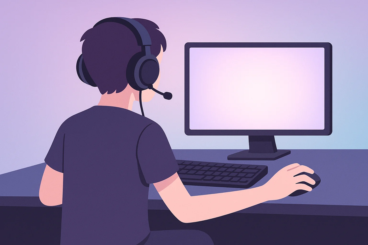 Parent and child reviewing in-game voice chat settings together on a phone